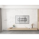 Equip tv fali konzol - 650334 (37"-70", max.: 35kg, dönthető, fekete)