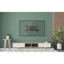 Equip tv fali konzol - 650335 (37"-80", max.: 60kg, dönthető, forgatható, fekete)