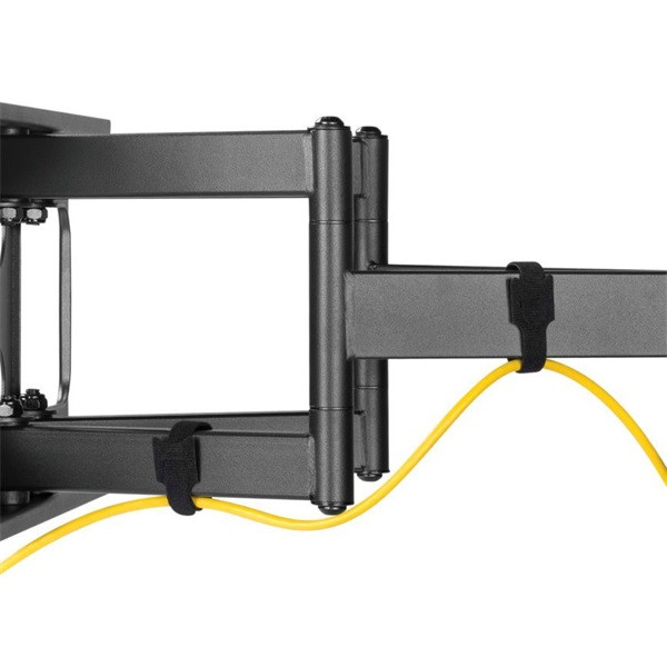 Equip tv fali konzol - 650335 (37"-80", max.: 60kg, dönthető, forgatható, fekete)