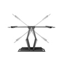 Equip tv fali konzol - 650335 (37"-80", max.: 60kg, dönthető, forgatható, fekete)