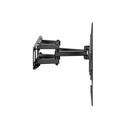 Equip tv fali konzol - 650337 (37"-80", max.: 40kg, dönthető, forgatható, fekete)