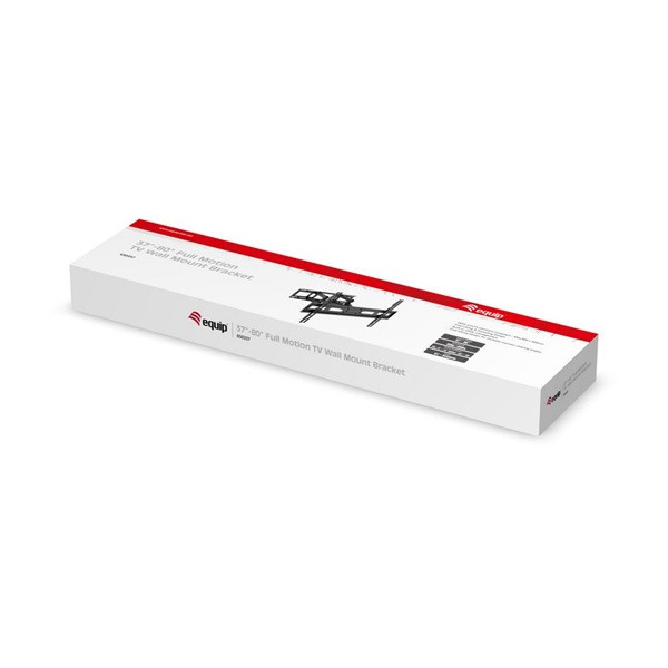 Equip tv fali konzol - 650337 (37"-80", max.: 40kg, dönthető, forgatható, fekete)