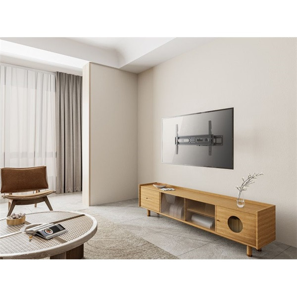 Equip tv fali konzol - 650337 (37"-80", max.: 40kg, dönthető, forgatható, fekete)