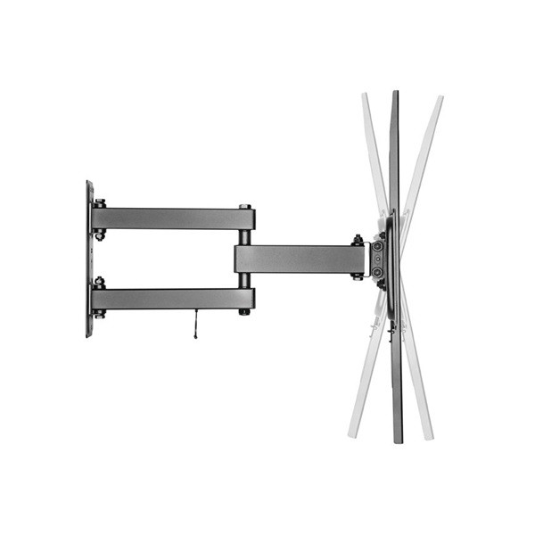 Equip tv fali konzol - 650342 (37"-70", max.: 35kg, dönthető, forgatható, fekete)