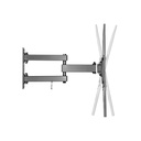 Equip tv fali konzol - 650342 (37"-70", max.: 35kg, dönthető, forgatható, fekete)