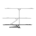 Equip tv fali konzol - 650342 (37"-70", max.: 35kg, dönthető, forgatható, fekete)