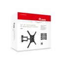 Equip tv fali konzol - 650407 (23"-55", dönthető, forgatható, kihúzható, max.: 30kg, fekete)