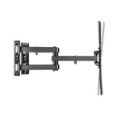 Equip tv fali sarok konzol - 650328 (23"-55", max.: 45kg, dönthető, forgatható, sarokba szerelhető, fekete)