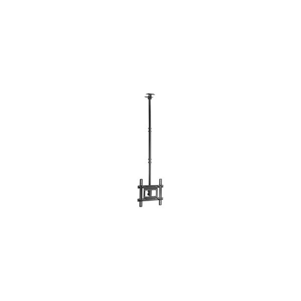 Equip tv mennyezeti konzol - 650321 (32"-70", dönthető, forgatható, max.: 50kg, fekete)