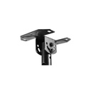 Equip tv mennyezeti konzol - 650321 (32"-70", dönthető, forgatható, max.: 50kg, fekete)