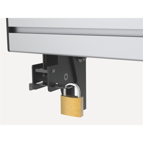 Equip tv mennyezeti konzol - 650373 (45"-55", 2 kijelző, max.: 100kg, dönthető, fekete)