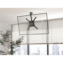 Equip tv mennyezeti konzol - 650375 (23"-55", dönthető, max.: 20kg, fekete)