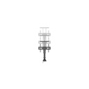 Equip tv/monitor állvány - 650606 (37"-65" álló, beépíthető, motoros, távirányító, max.:50kg, fekete)