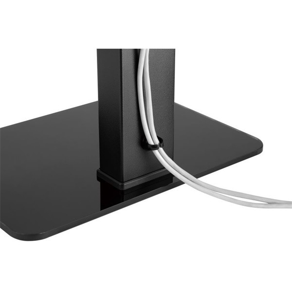 Equip tv/monitor állvány - 650612 (37"-70", állítható magasság, forgatható, max.:40kg, fekete)