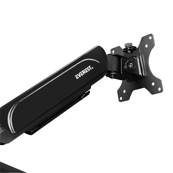 Everest monitor állvány - ms-221 (17"-32"-ig, fekete, teherbírás: 9kg/monitor, vesa: 75x75, 100x100)