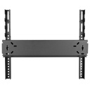 Everest tv állvány - tk-25 (12"-40"-ig, fali, ultra keskeny, 50kg teherbírás, fekete)