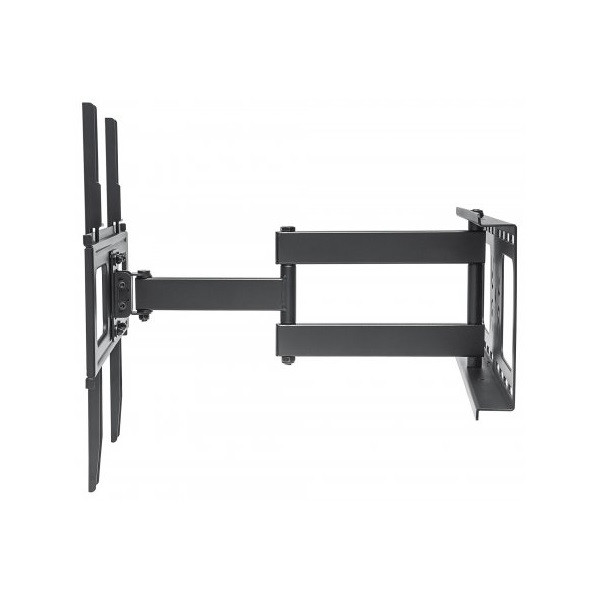Manhattan tv állvány - fali, dönthető, forgatható, tv állvány fekete (max.VESA:400x400)(32"-55"-ig)