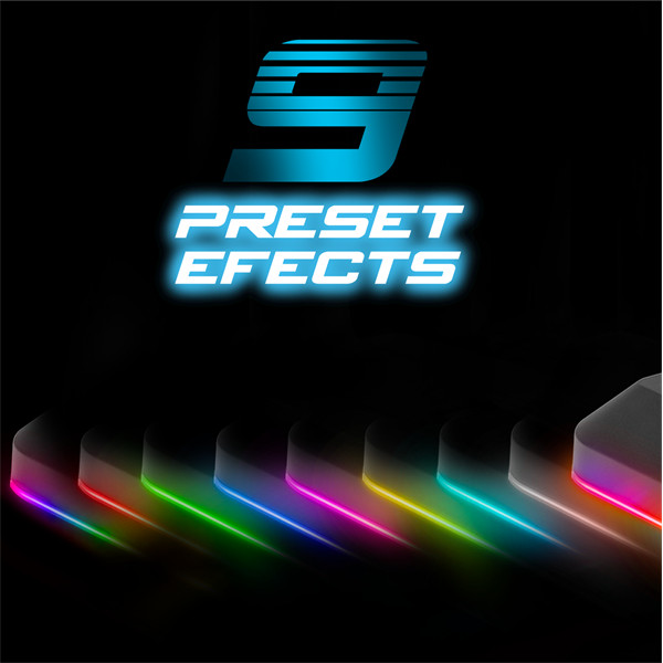 Spirit of gamer fejhallgató állvány - sentinel 7.1 (3,5mm jack + 2xusb2.0, kábelvezetés, 7.1 hangkártya, 1,8m kábel)