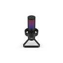 Endorfy mikrofon - axis streaming (usb-a, 3,5 mm output, argb, fekete)