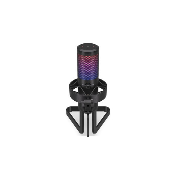 Endorfy mikrofon - axis streaming (usb-a, 3,5 mm output, argb, fekete)