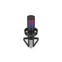 Endorfy mikrofon - axis streaming (usb-a, 3,5 mm output, argb, fekete)