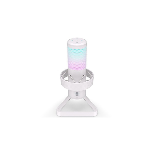 Endorfy mikrofon - axis streaming onyx (usb-a, 3,5 mm output, argb, fehér)