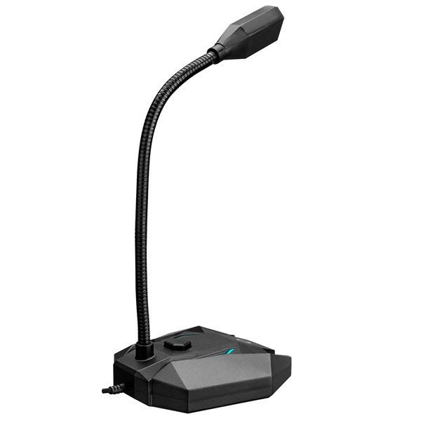 Snopy mikrofon - sn-110m (usb csatlakozó; 180cm kábel; állvány, fekete)