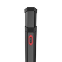 Spirit of gamer mikrofon - eko (usb csatlakozó; 140cm kábel; állvány; fekete-piros)