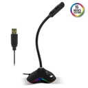 Spirit of gamer mikrofon - eko 300 (rgb. Usb csatlakozó, 150cm kábel, fekete)
