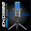 Spirit of gamer mikrofon - eko 900 (usb, cardioid, omnidirekcionális, beépített jack csatlakozó, zajszűrés, fekete)