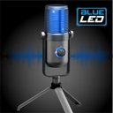 Spirit of gamer mikrofon - eko 900 (usb, cardioid, omnidirekcionális, beépített jack csatlakozó, zajszűrés, fekete)