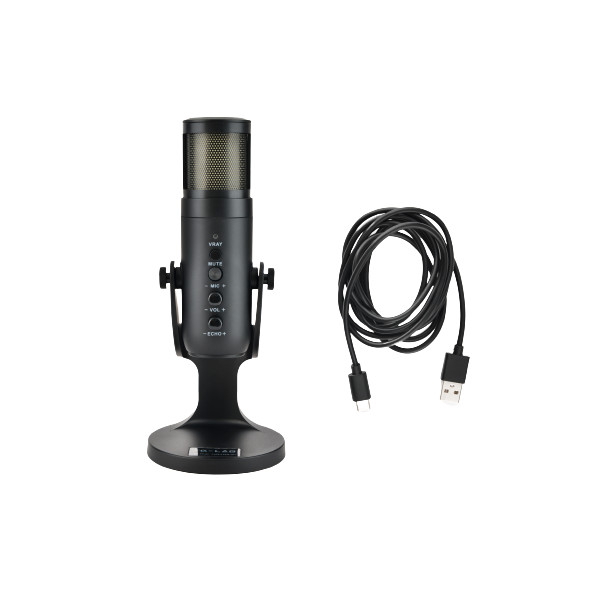 The g-lab mikrofon - k mic natrium (usb csatlakozó, fekete)