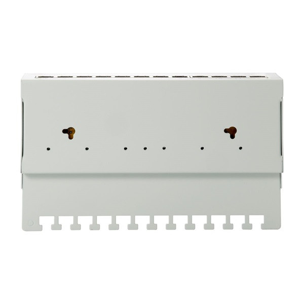Equip asztali patch panel - 227362 (12 port, cat6, árnyékolt, szürke)
