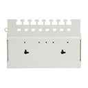 Equip asztali patch panel - 227369 (8 port, cat6, árnyékolt, szürke)