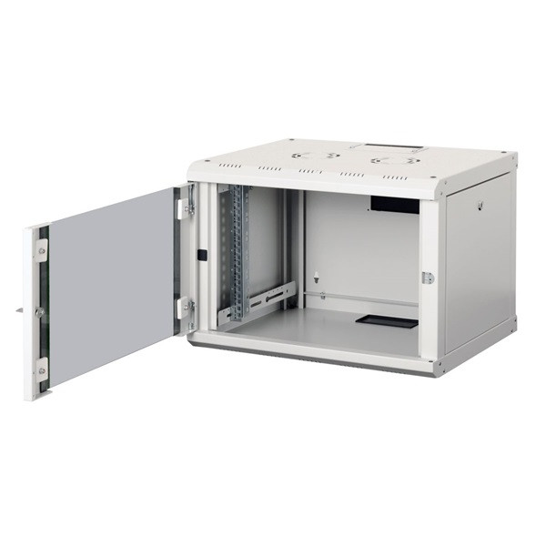 Equip fali rackszekrény - epm-07-6045-g-cbaa (19", 7u, 600x450mm, előre szerelt, szürke)