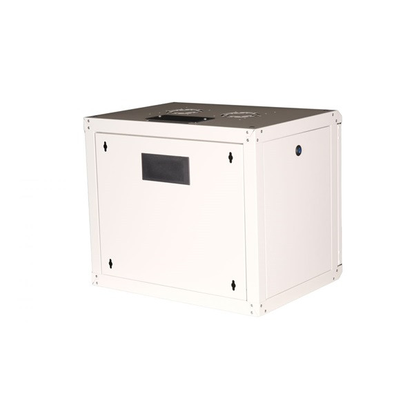 Equip fali rackszekrény - epm-09-6045-g-cbaa (19", 9u, 600x450mm, előre szerelt, szürke)