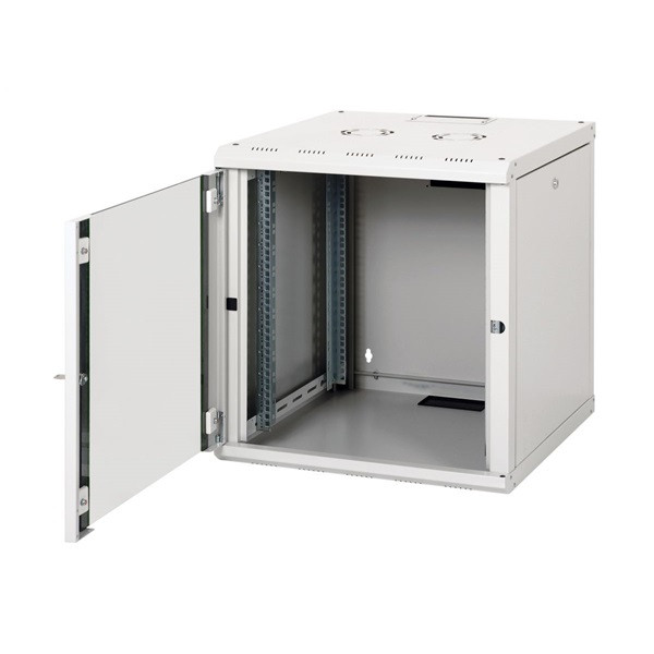 Equip fali rackszekrény - epm-12-6060-g-cbaa (19", 12u, 600x600mm, előre szerelt, szürke)