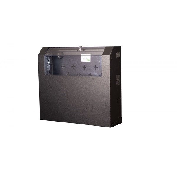 Equip fali rackszekrény - esf-05-b (19", 5u, 500x475mm, előre szerelt, fekete)