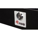 Equip fali rackszekrény - esf-05-b (19", 5u, 500x475mm, előre szerelt, fekete)