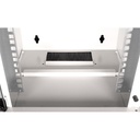 Equip fali rackszekrény - ewm-06-3030-b (10", 6u, 300x300mm, lapra szerelt, szürke)