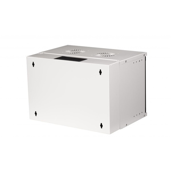 Equip fali rackszekrény - ewm-07-5440-g (19", 7u, 540x400mm, lapra szerelt, szürke)