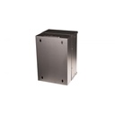 Equip fali rackszekrény - ewm-09-3030-b (10", 9u, 300x300mm, lapra szerelt, fekete)