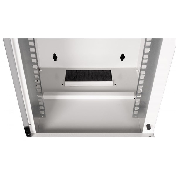 Equip fali rackszekrény - ewm-09-3030-b (10", 9u, 300x300mm, lapra szerelt, szürke)