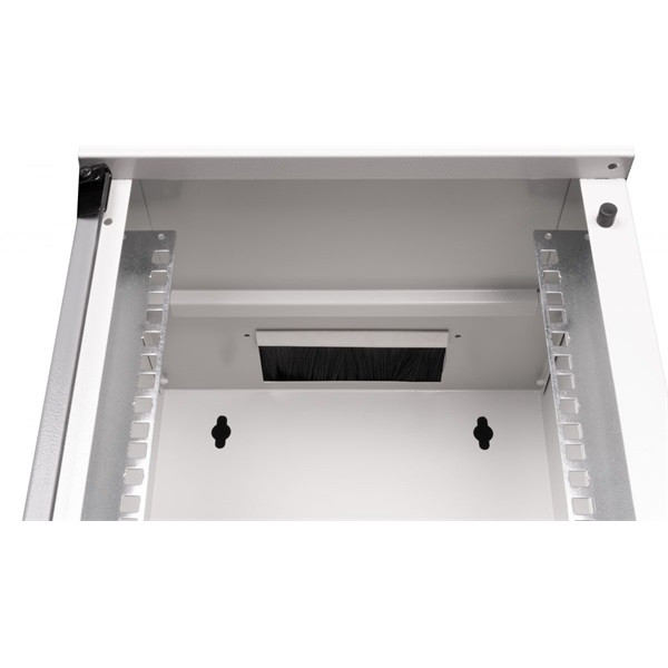 Equip fali rackszekrény - ewm-09-3030-b (10", 9u, 300x300mm, lapra szerelt, szürke)