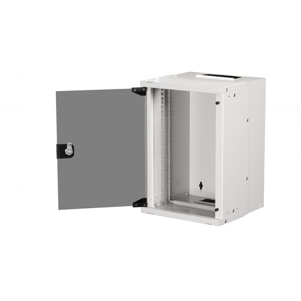 Equip fali rackszekrény - ewm-09-3030-b (10", 9u, 300x300mm, lapra szerelt, szürke)
