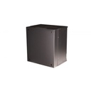 Equip fali rackszekrény - ewm-12-5440-b (19", 12u, 540x400mm, lapra szerelt, fekete)