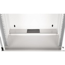 Equip fali rackszekrény - ewm-12-5440-g (19", 12u, 540x400mm, lapra szerelt, szürke)