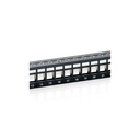 Equip keystone patch panel - 769124 (24 port, cat6, 1u, árnyékolt, fekete)