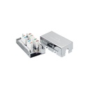 Equip lan elosztó doboz - 135410 (bekötős, cat5e, árnyékolatlan, fehér)