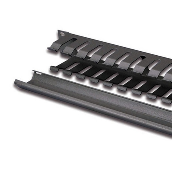 Equip rackszekrény kiegészítő - 327313 (kábel rendező panel, fekete)